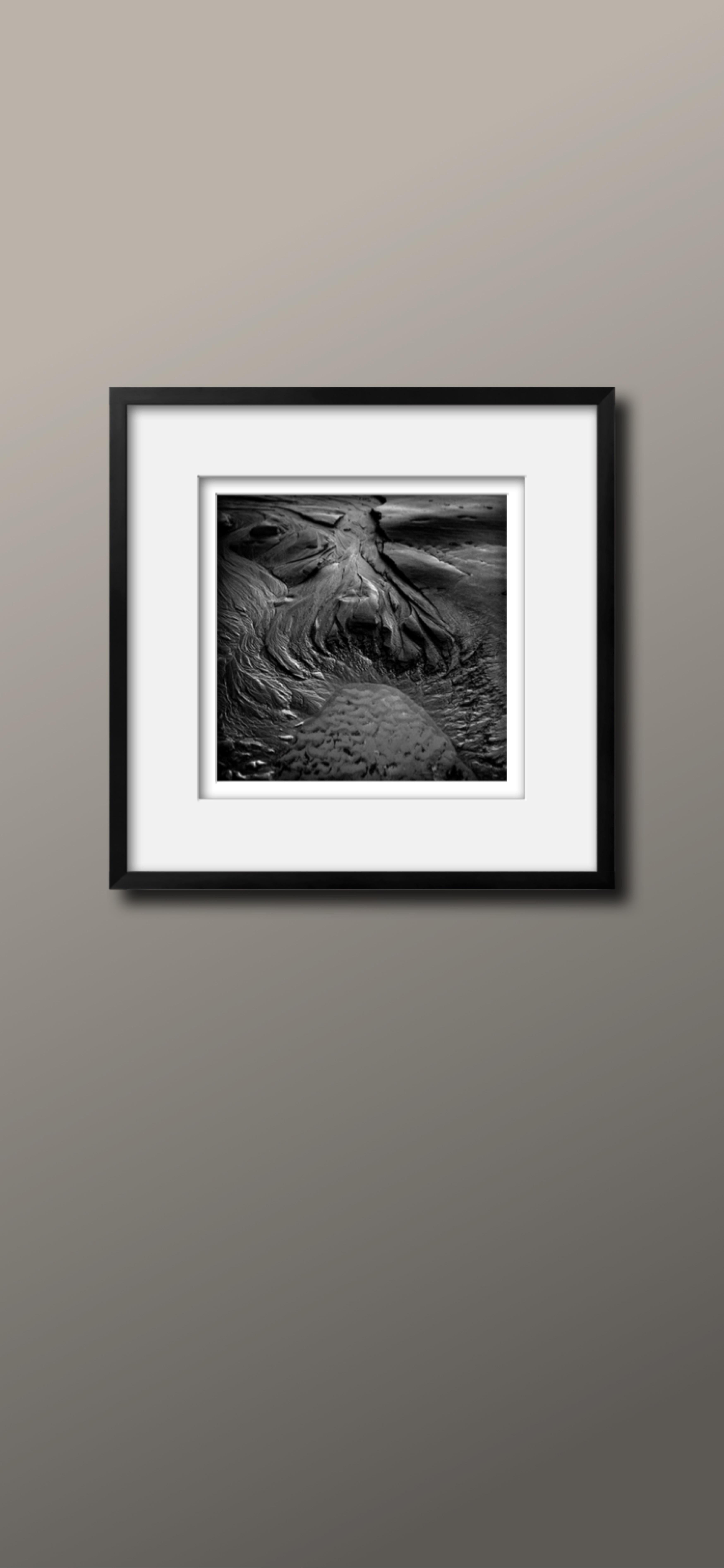 Poppit Sands #19, Wales, Wales   (Schwarz), Black and White Photograph, von Michael G Jackson
