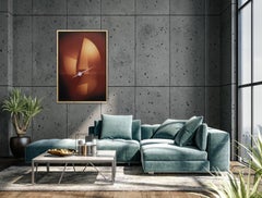 Full Sail! - An Abstract Colour Print in custom made frame (options available)