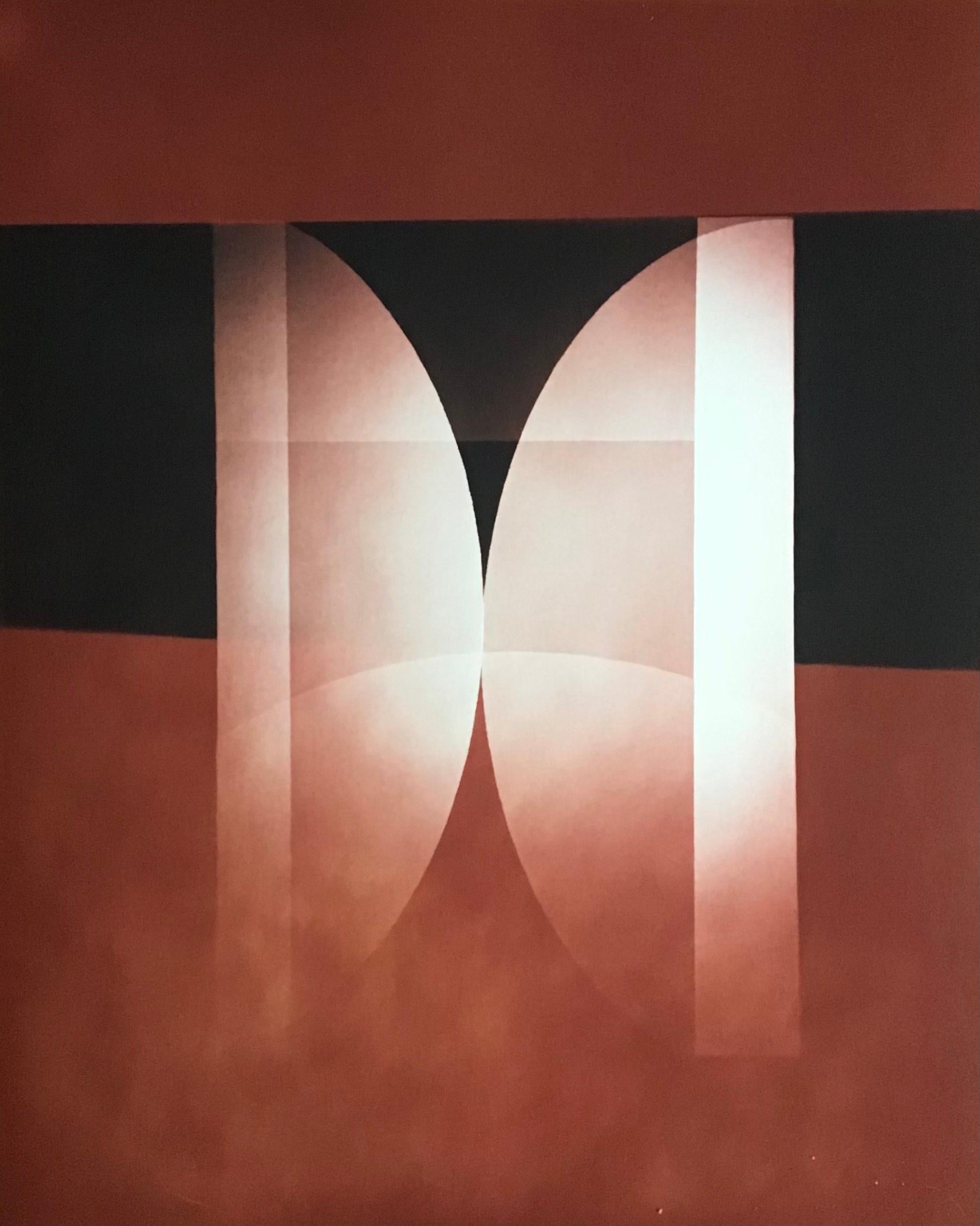 Michael G Jackson Abstract Print - Untitled #5, (Reflections, Eclipse), Unframed but framing options available