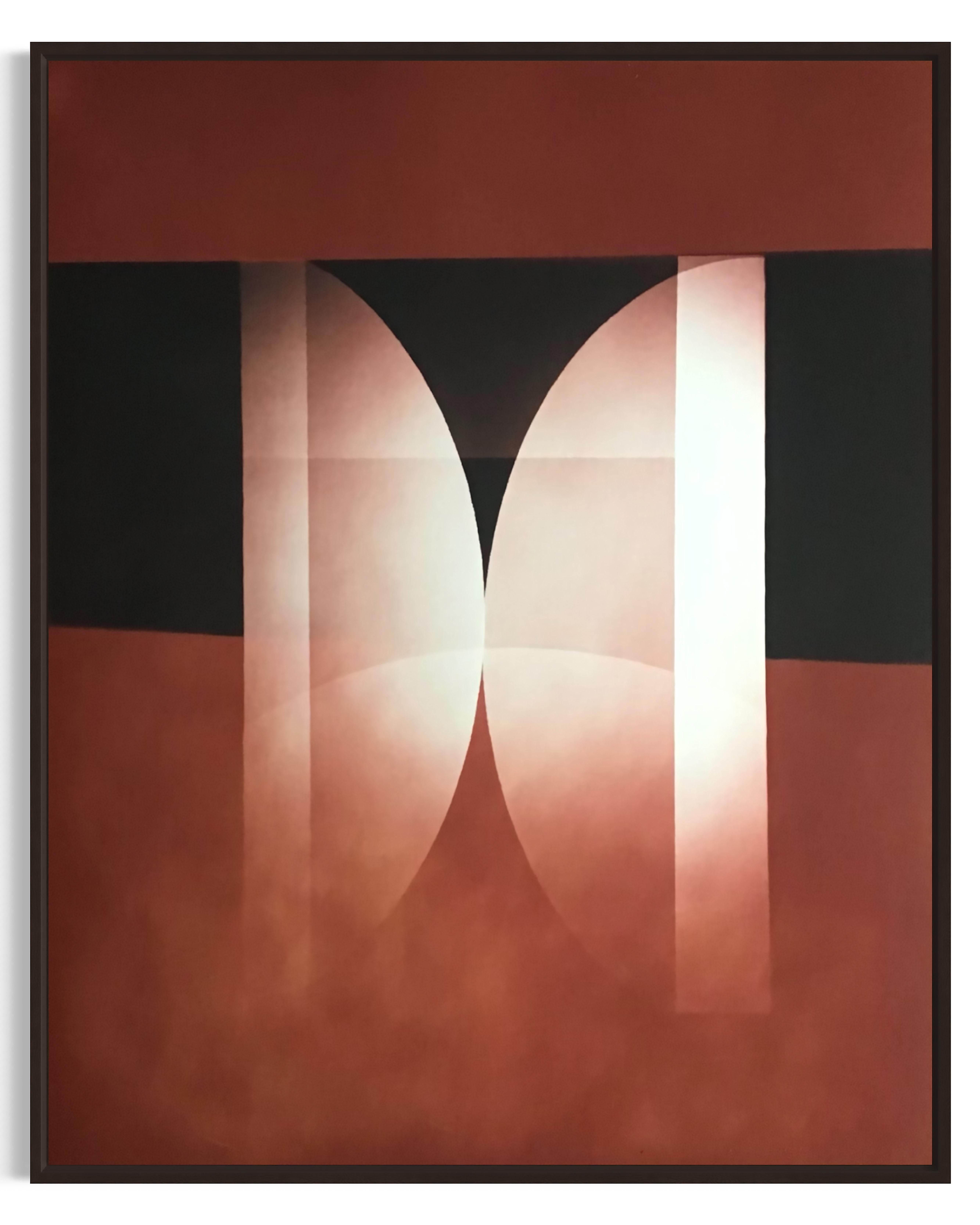 Abstract Print di Michael G Jackson - Senza titolo #5, (Riflessi, The Eclipse), senza cornice ma con possibilità di incorniciarlo