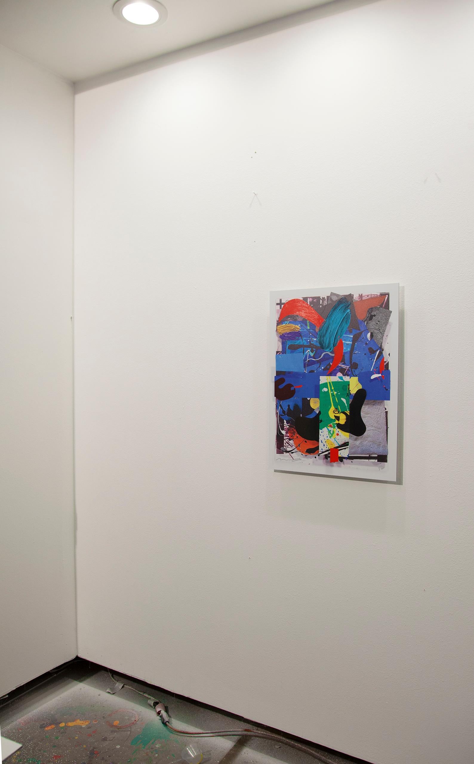<p>Artist Comments<br>This work is a study of dada and surrealism with a play on textures and materials. The piece is on a flat Dibond aluminum composite panel and has French cleats on the back for hanging.</p><p>About the Artist<br>Michael was a