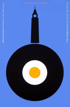 Poster dell'evento dell'AIA Institute of Architects di New York c.1997 - Padella