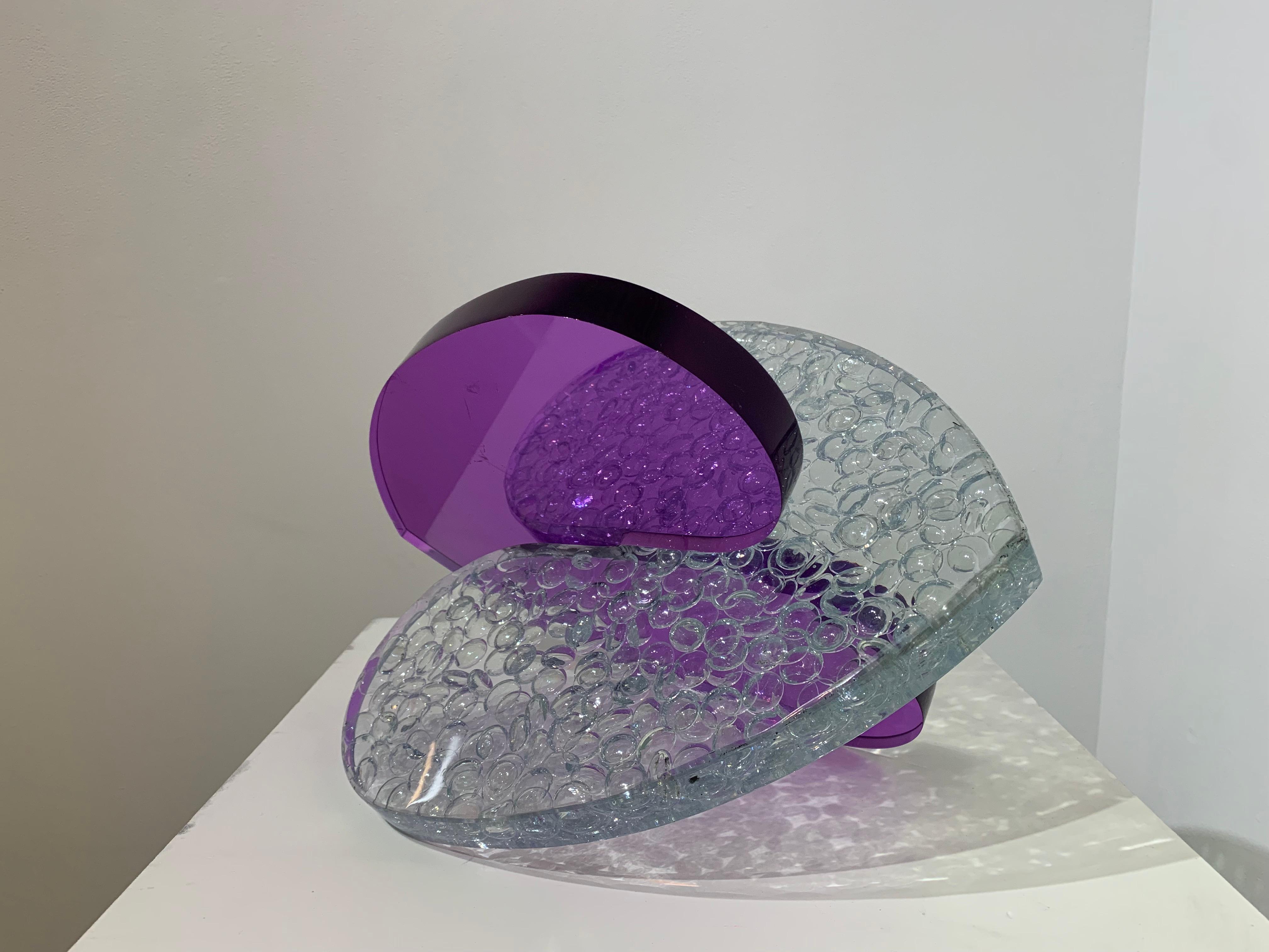 Coeurs en acrylique - Sculpture de Michael Gitter