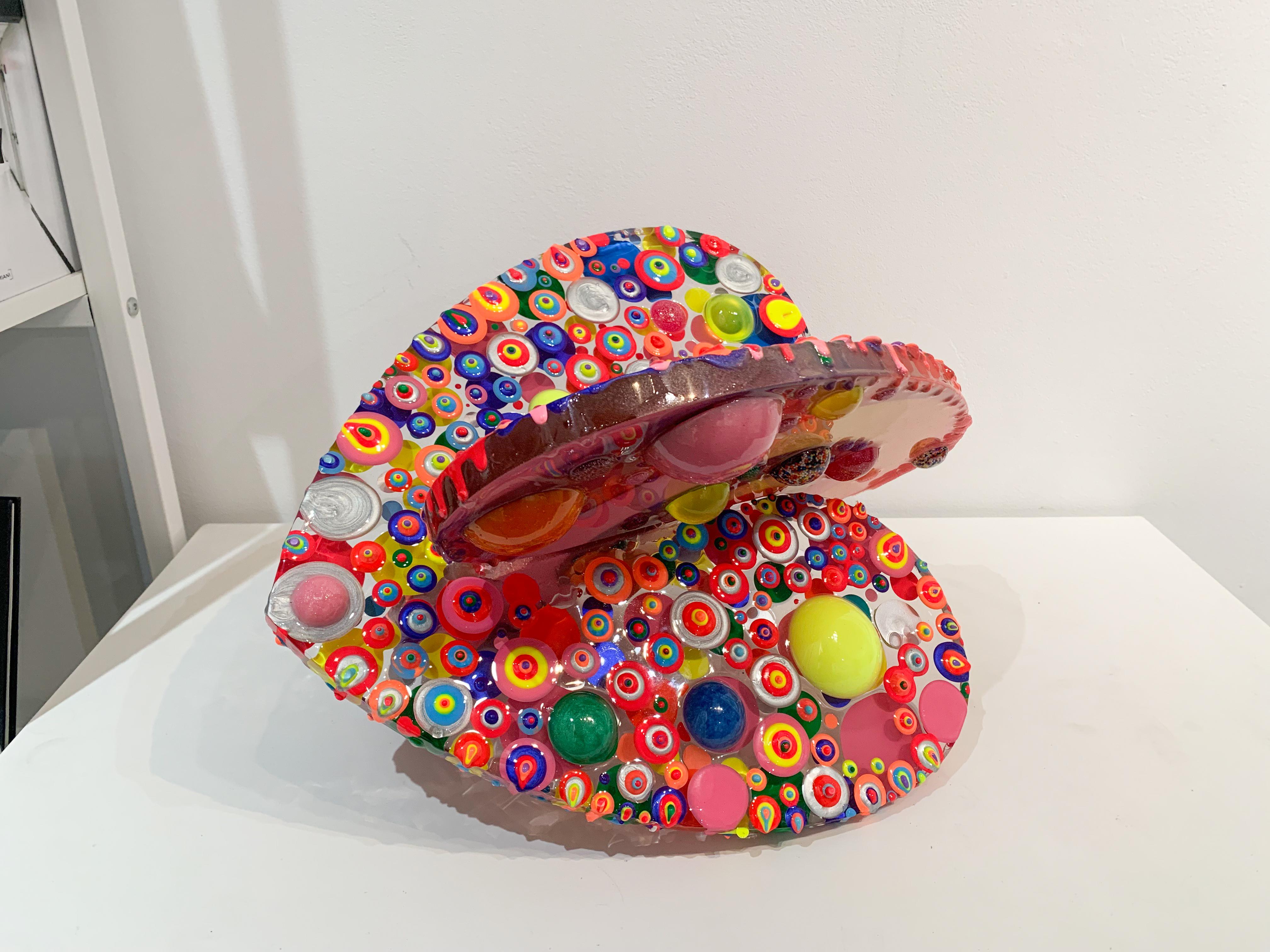 Michael Gitter Abstract Sculpture - Dots I
