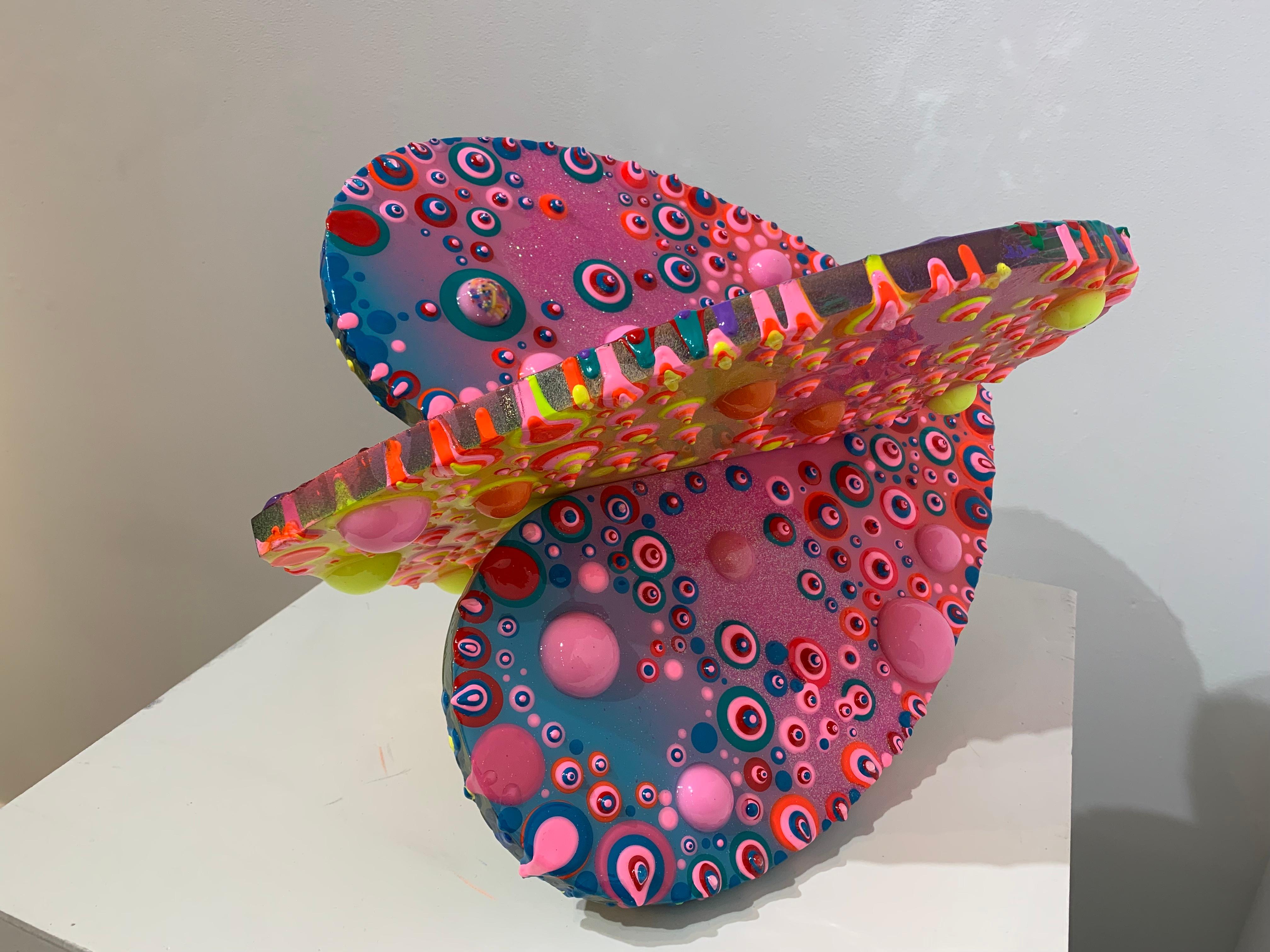 Michael Gitter Abstract Sculpture - Dots II