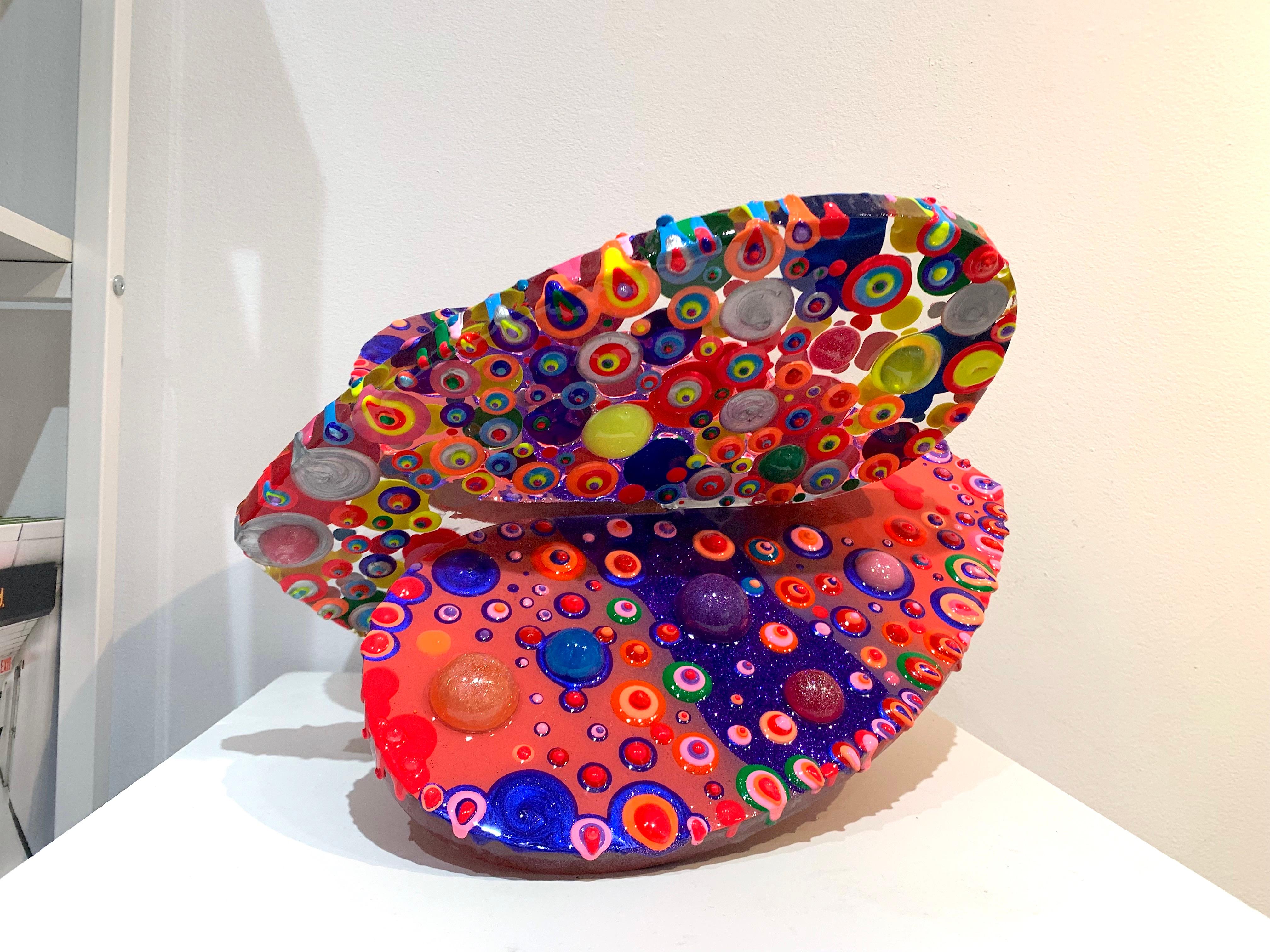 Michael Gitter Abstract Sculpture - Dots III