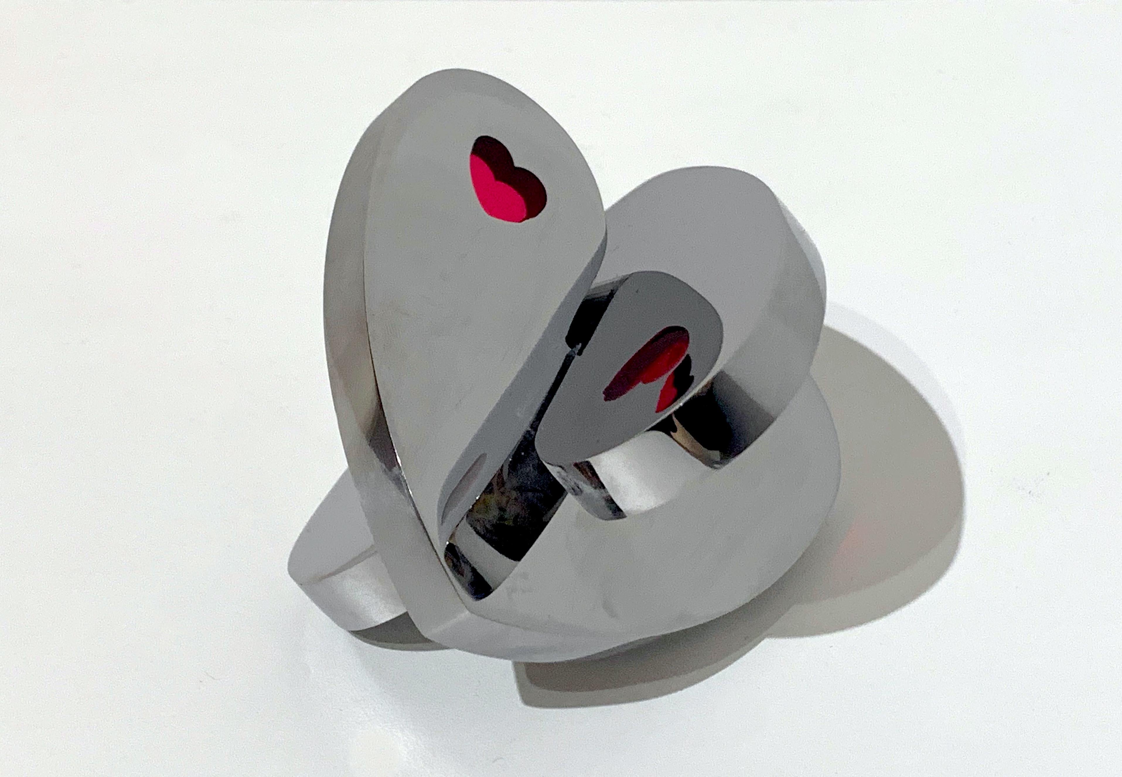 Michael Gitter Abstract Sculpture - Heart Chunks