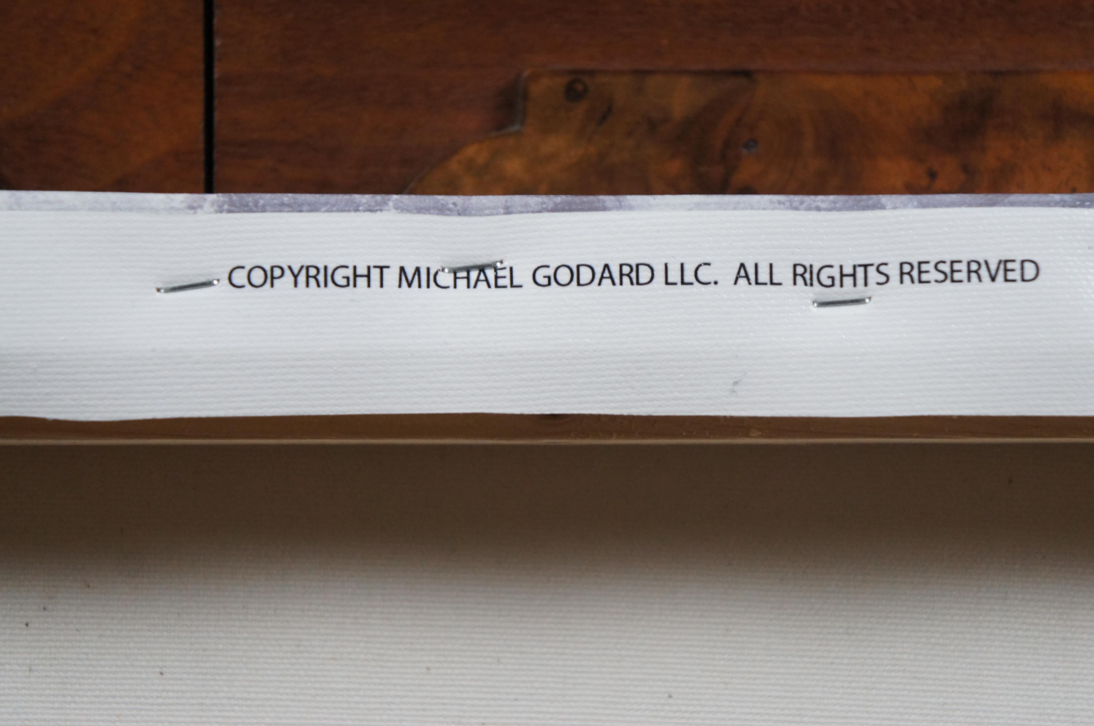 Michael Godard Lovers Moon II Signed Giclee on Canvas Gallery Proof Wine 3