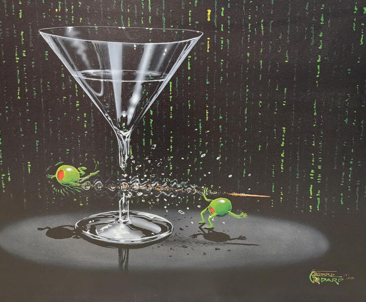 MATRIX MARTINI - Print de Michael Godard