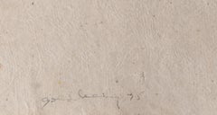 Untitled, Abstract Geometric Unique Papercast by Michael Goldberg 1975