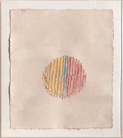 Papercast astratto di Michael Goldberg 1975