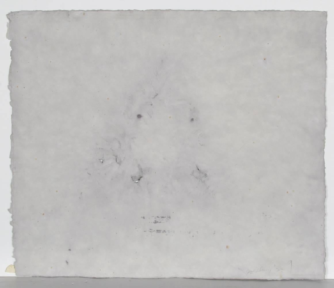 Artist: Michael Goldberg, American (1924 - 2007)
Title: Untitled II
Year: 1977 
Medium: Papercast, signed and dated verso
Size: 25 in. x 29 in. (63.5 cm x 73.66 cm)