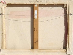 Abstract Expressionist Painting by Michael Goldberg