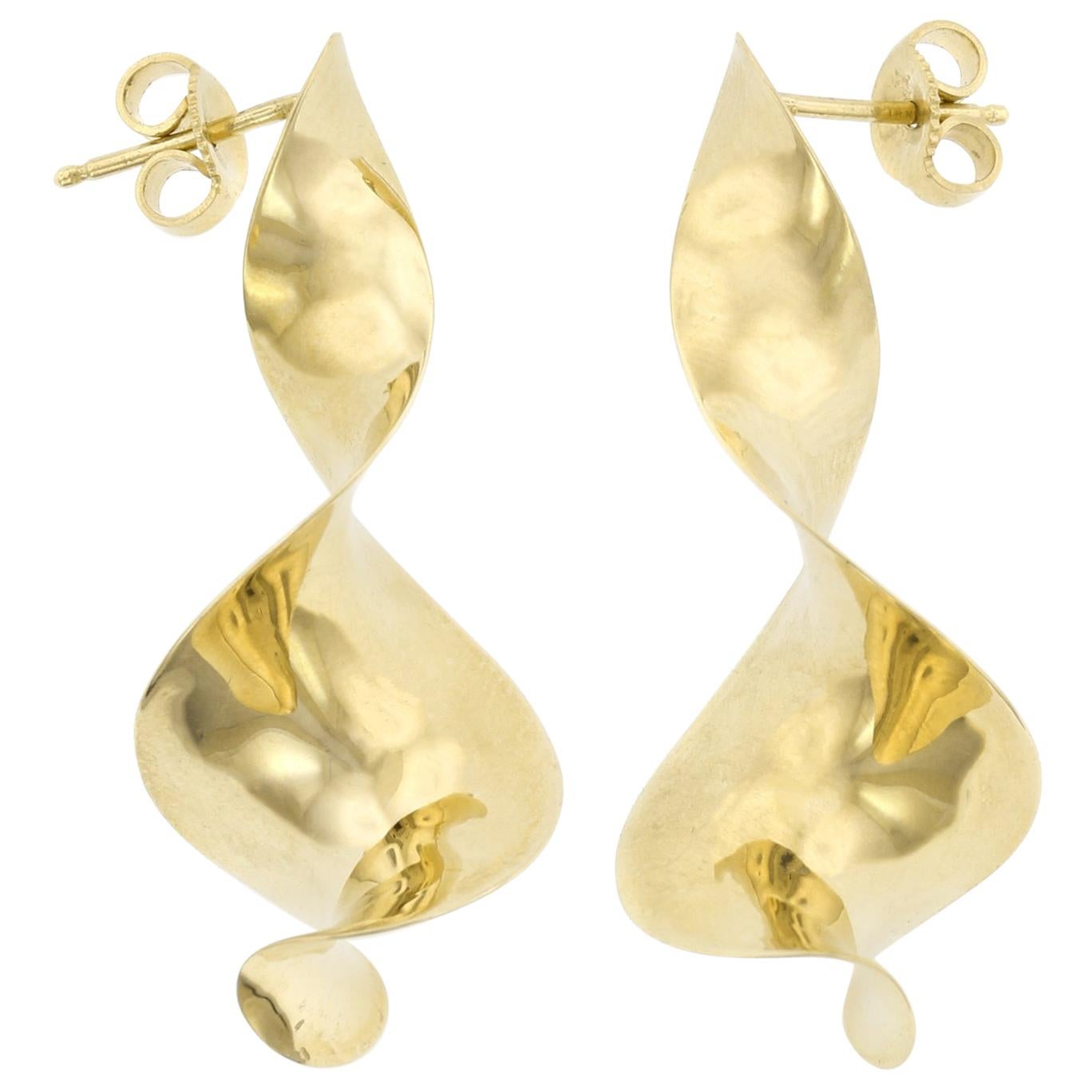 Michael Good 18 Karat Yellow Gold Earrings