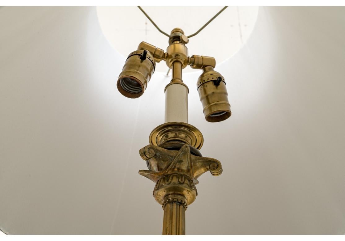 Hollywood Regency Michael Gottlieb-Bindesboll Bronze Floor Lamp For Sale