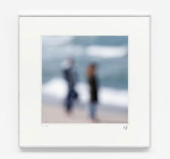 Couple at Sea - contemporary abstract photography of a couple at the beach