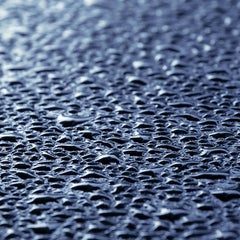 Frozen - contemporary fine art abstract landscape photography of water bubbles