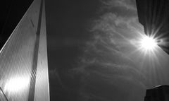 Skyline in Light - contemporary black&white New York City landscape photography