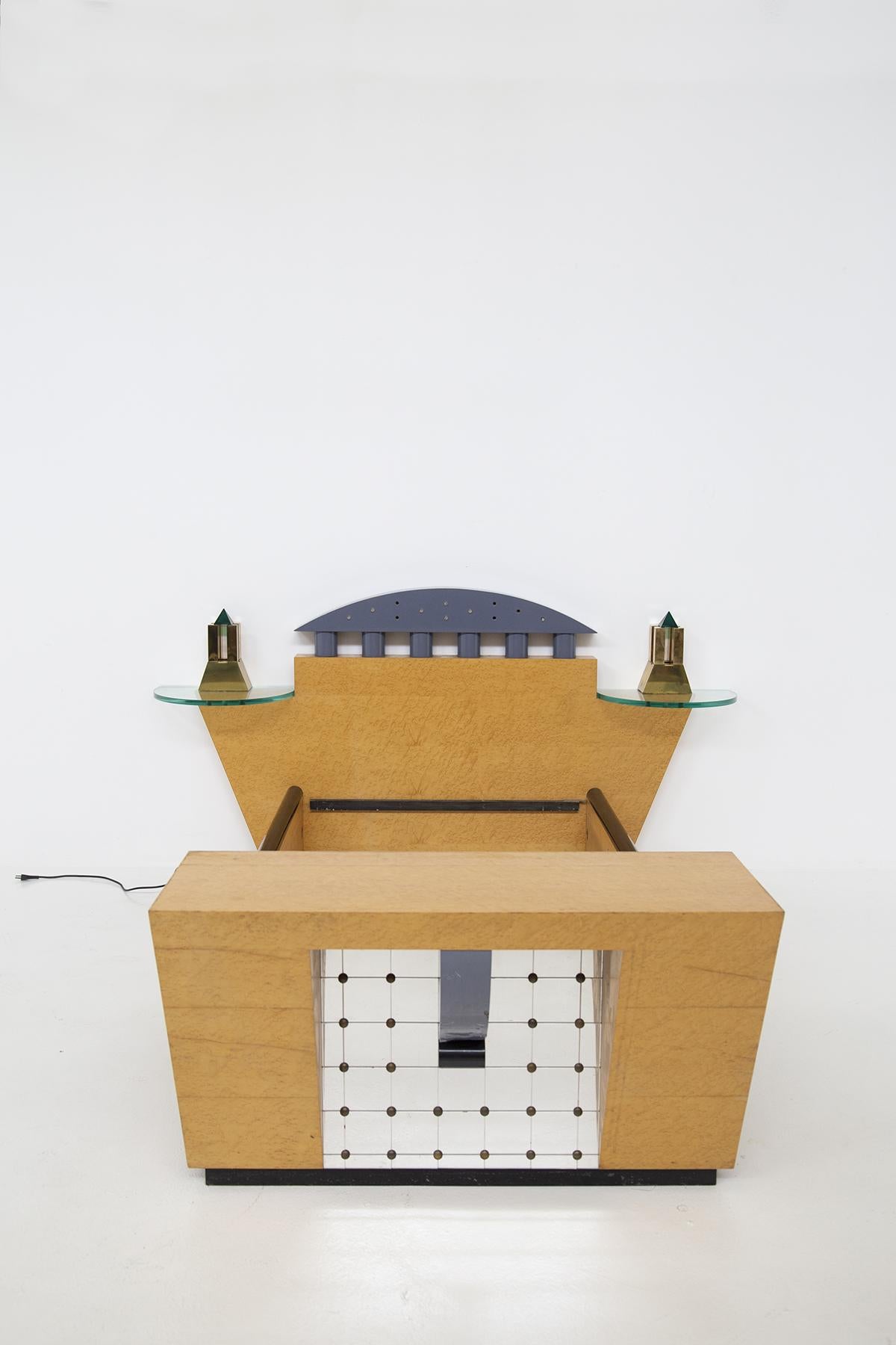 Mid-Century Modern Michael Graves Bed Model 