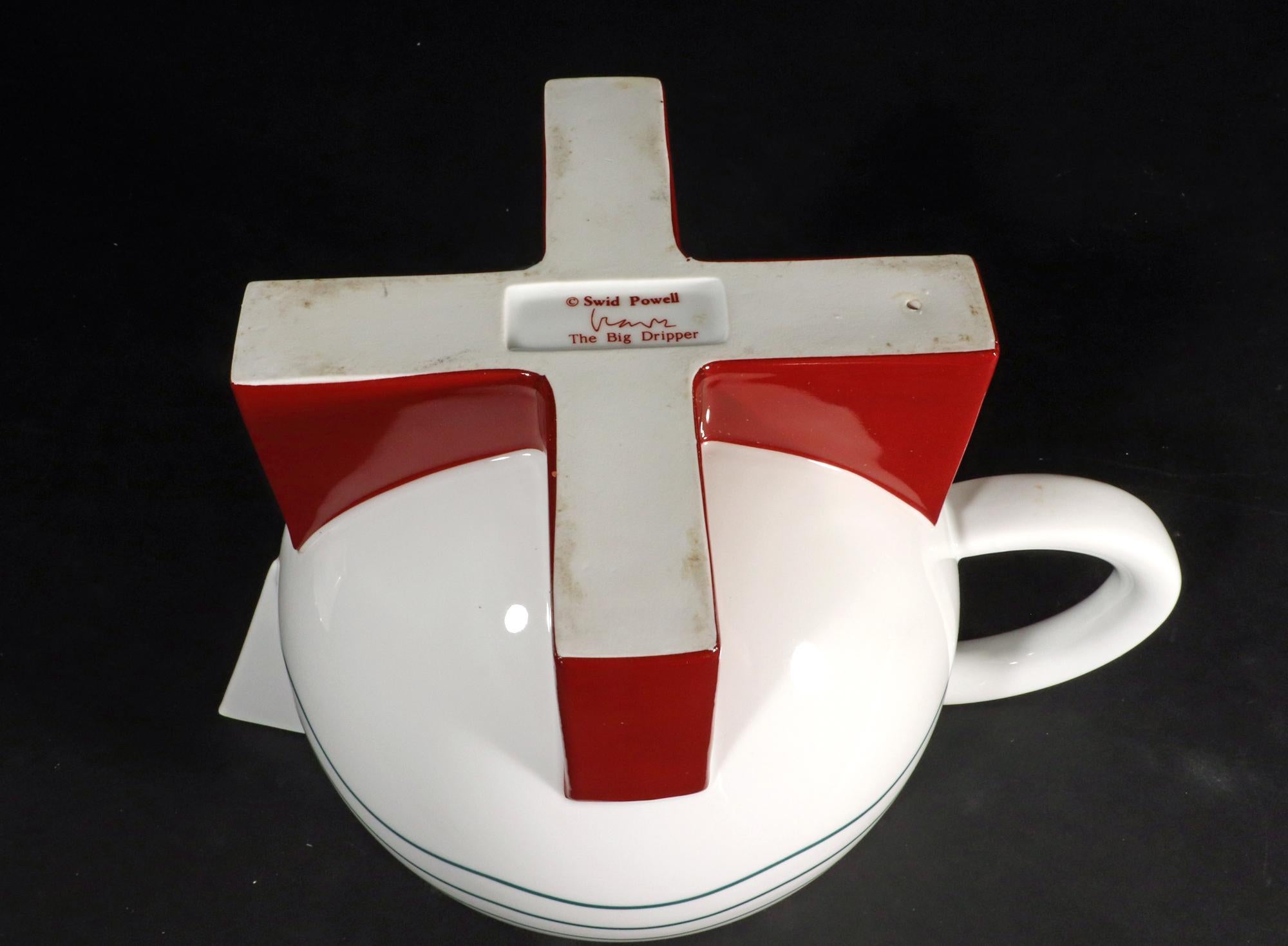 Michael Graves Big Dripper Keramik-Kaffeekanne & Kaffee-Drip für Swid Powell im Angebot 6