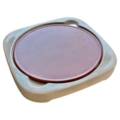 Michael Graves Ceramic Chilled Food Serving Dish, Post-Modern Design