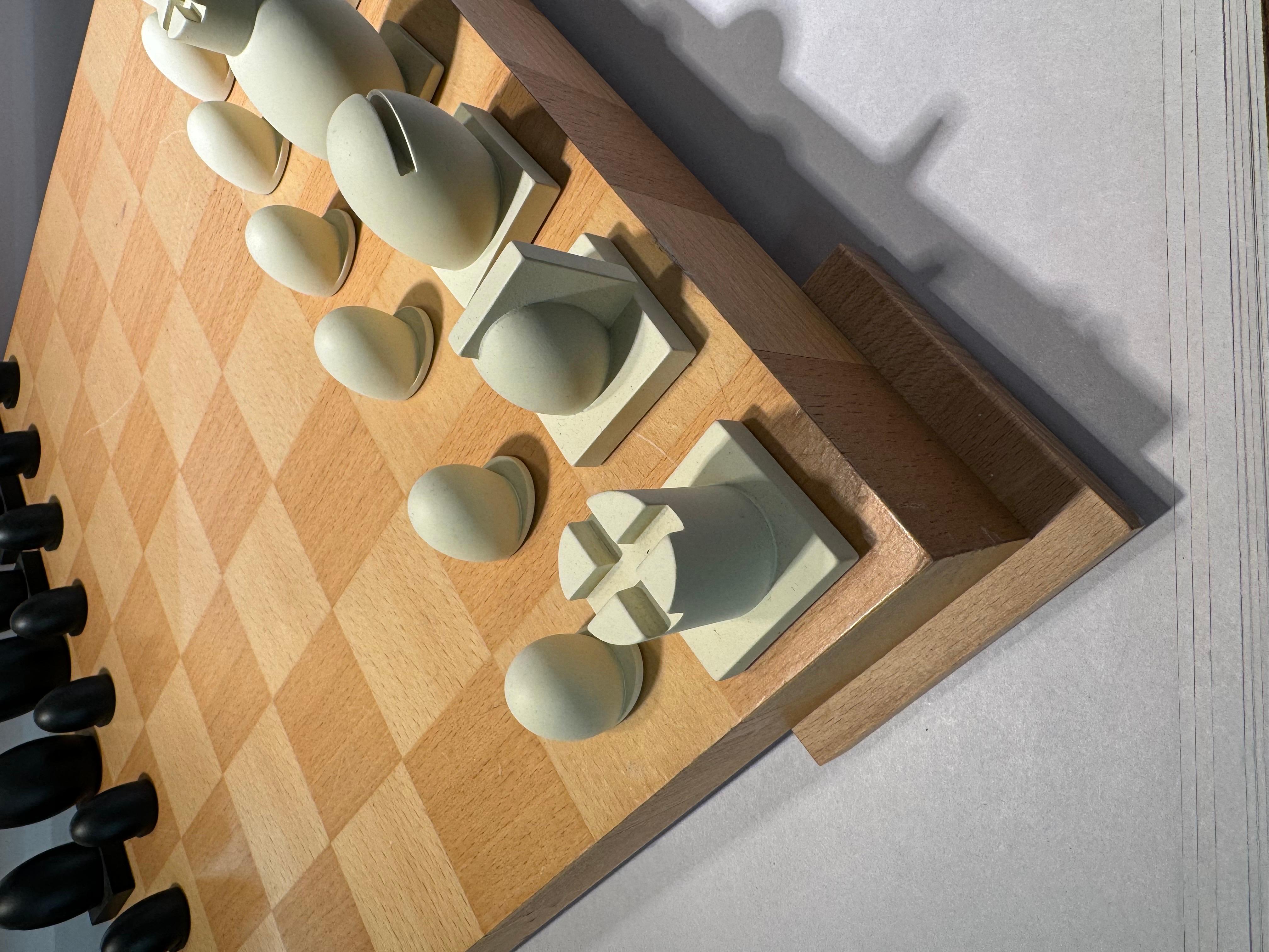 Modern Michael Graves Chess Set, circa 2000