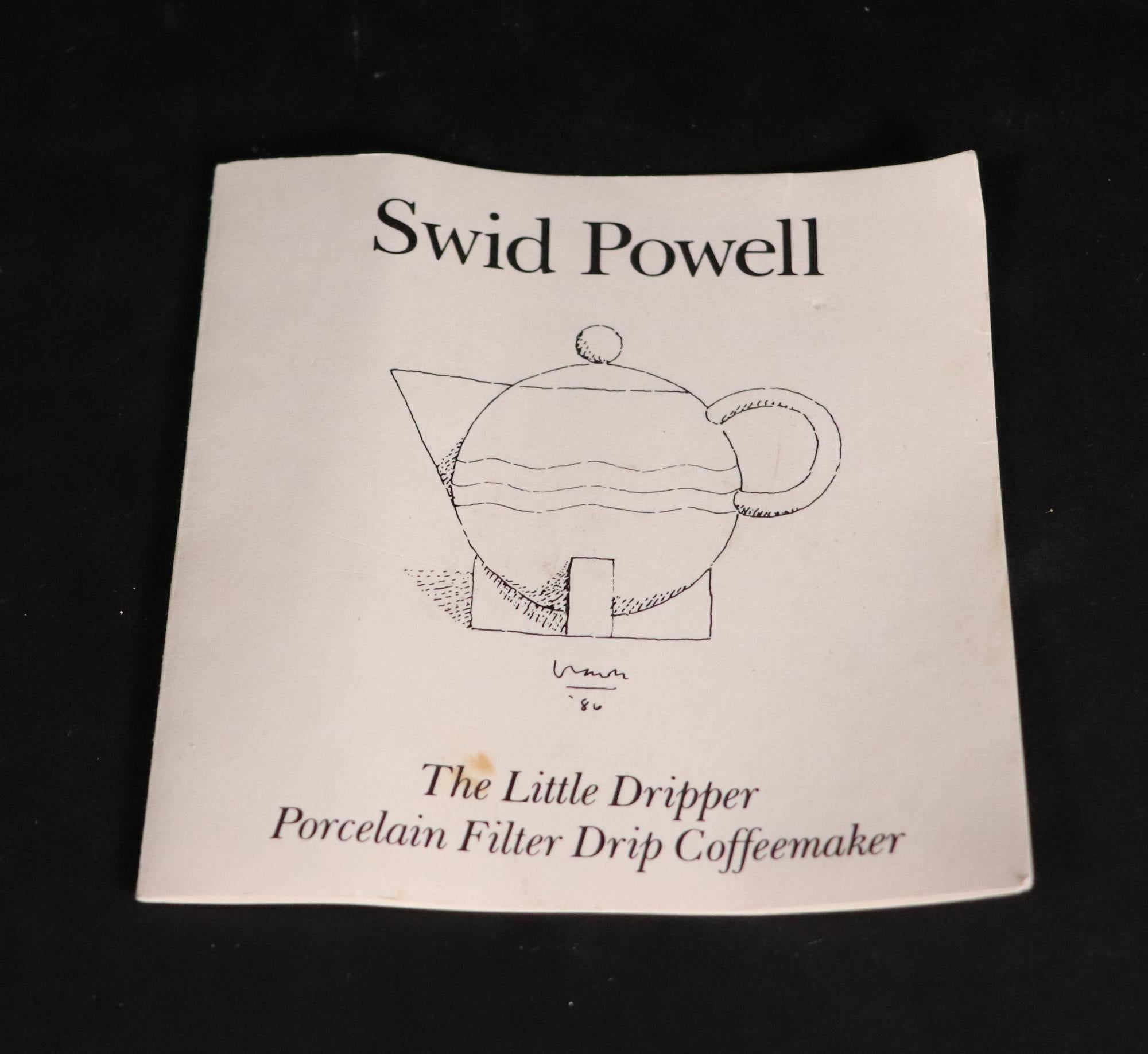 Michael Graves Little Dripper Porcelain Filter Drip Coffeemaker For Sale 5