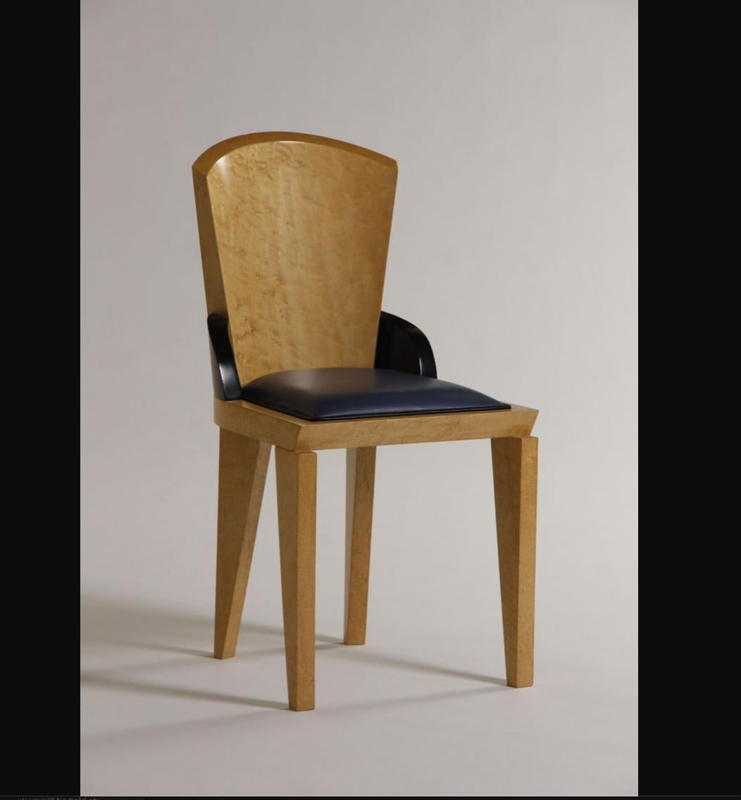 Italian Post-modern Michael Graves MG1 Chair Red Leather Sawaya & Moroni 1989 Memphis