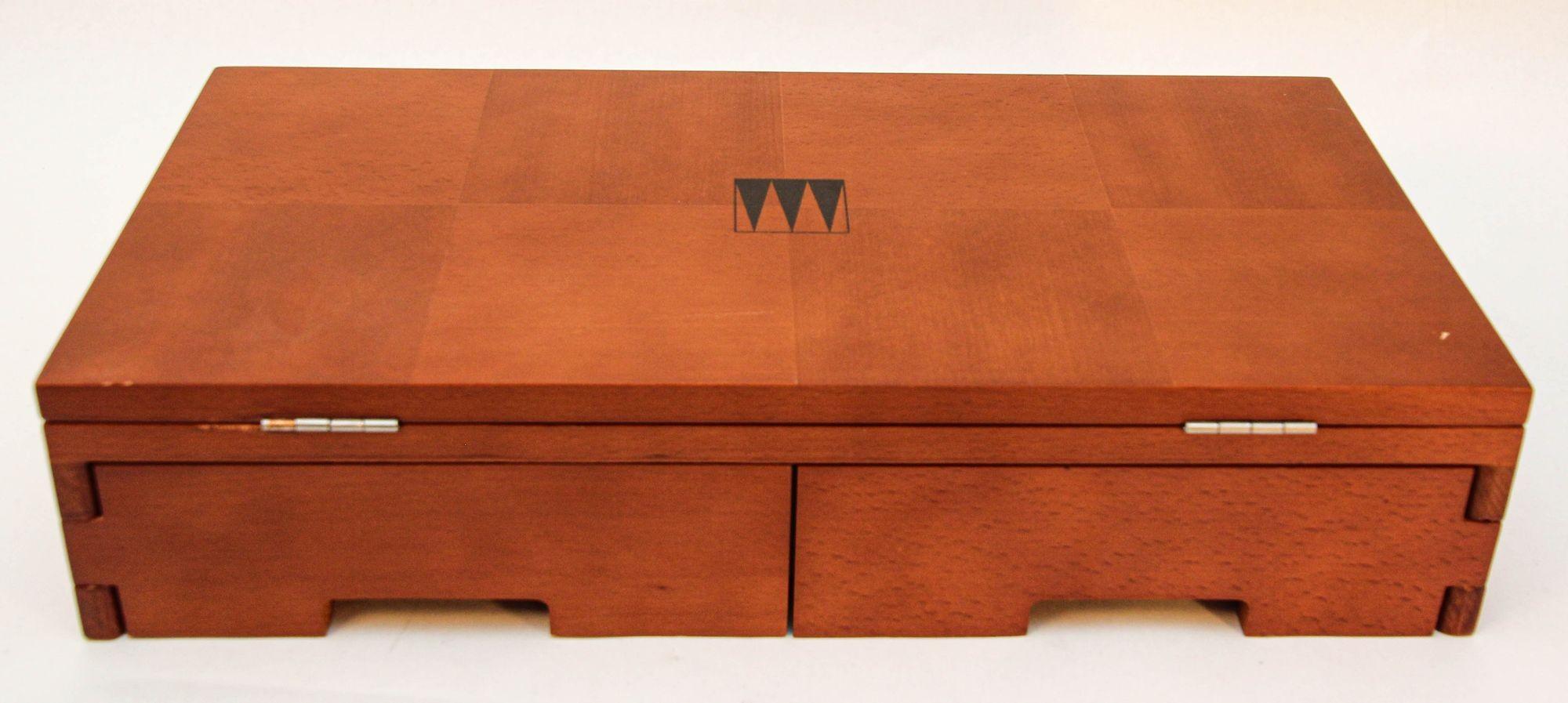Michael Graves Postmodern Backgammon Set Vintage Game Box 3