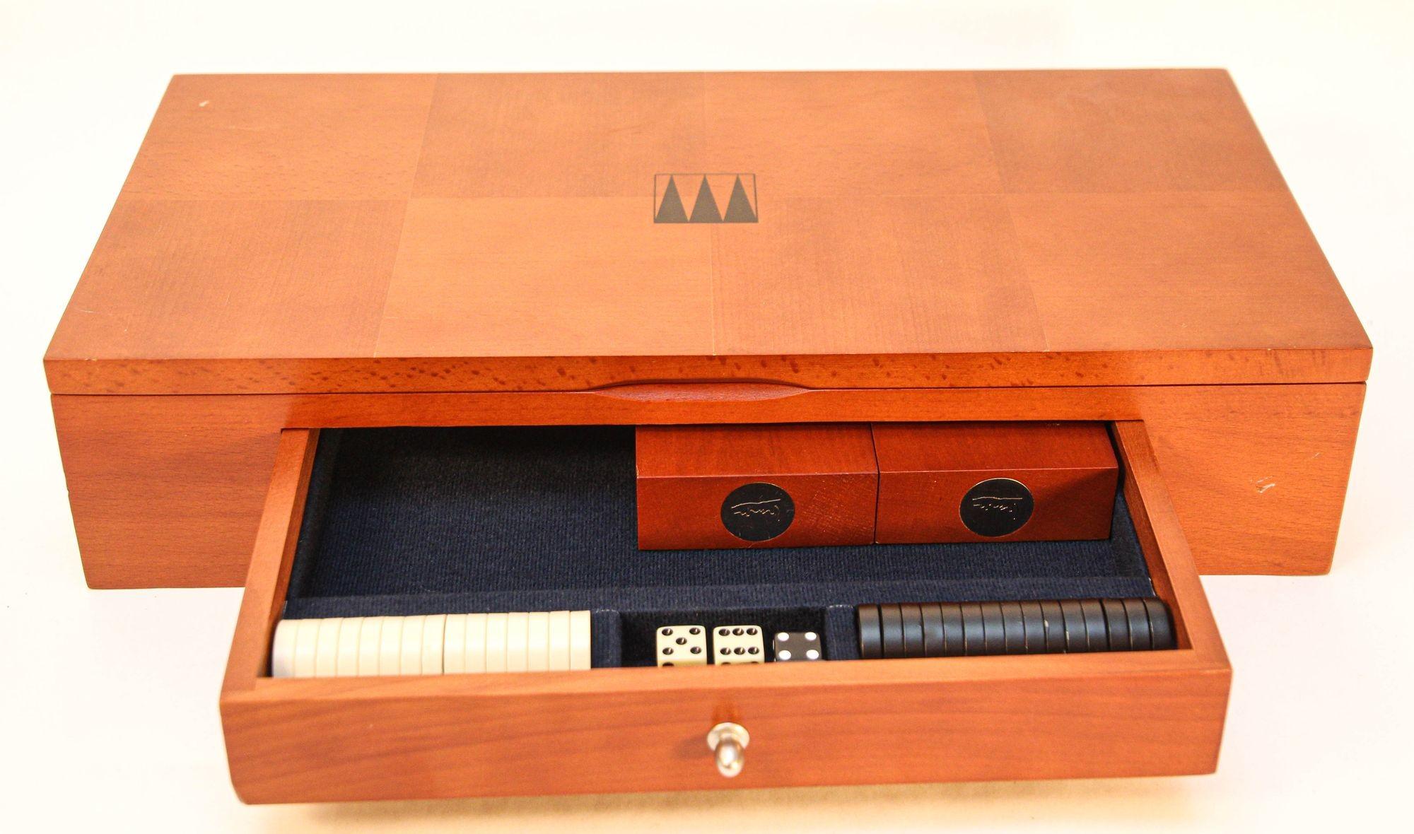 Michael Graves Postmodern Backgammon Set Vintage Game Box 5