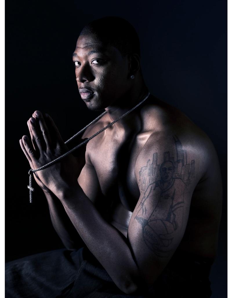 Michael Grecco Portrait Photograph - Bobby Simmons, 2007
