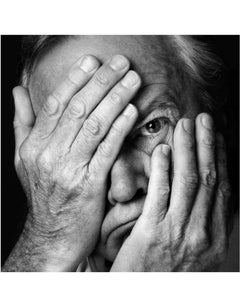 Jack Lemmon - Posing in His Office, 1990