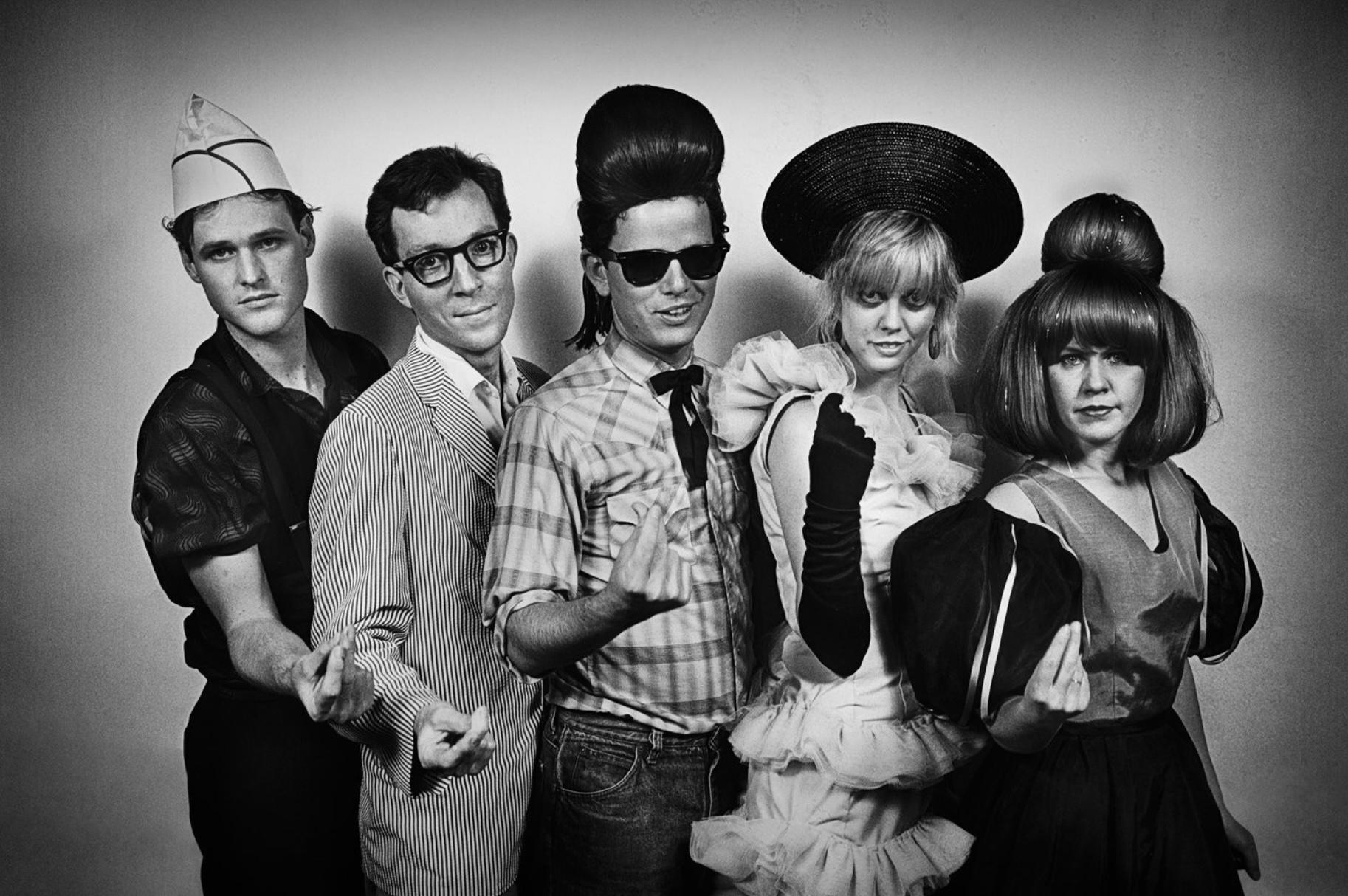 Membre du groupe The B-52's - Boston, 1980 (III)