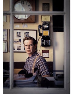 William Macy - Poses for a Portrait on the Set of The Con - Los Angeles, CA 1997