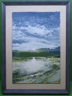 Michael Green - Óleo ORIGINAL americano impresionista de los años 60 PUESTA DE SOL EN LA PLAYA Michael J. W. Greene Óleo ORIGINAL americano impresionista de los años 60 PUESTA DE SOL EN LA PLAYA Michael J. W. Greene