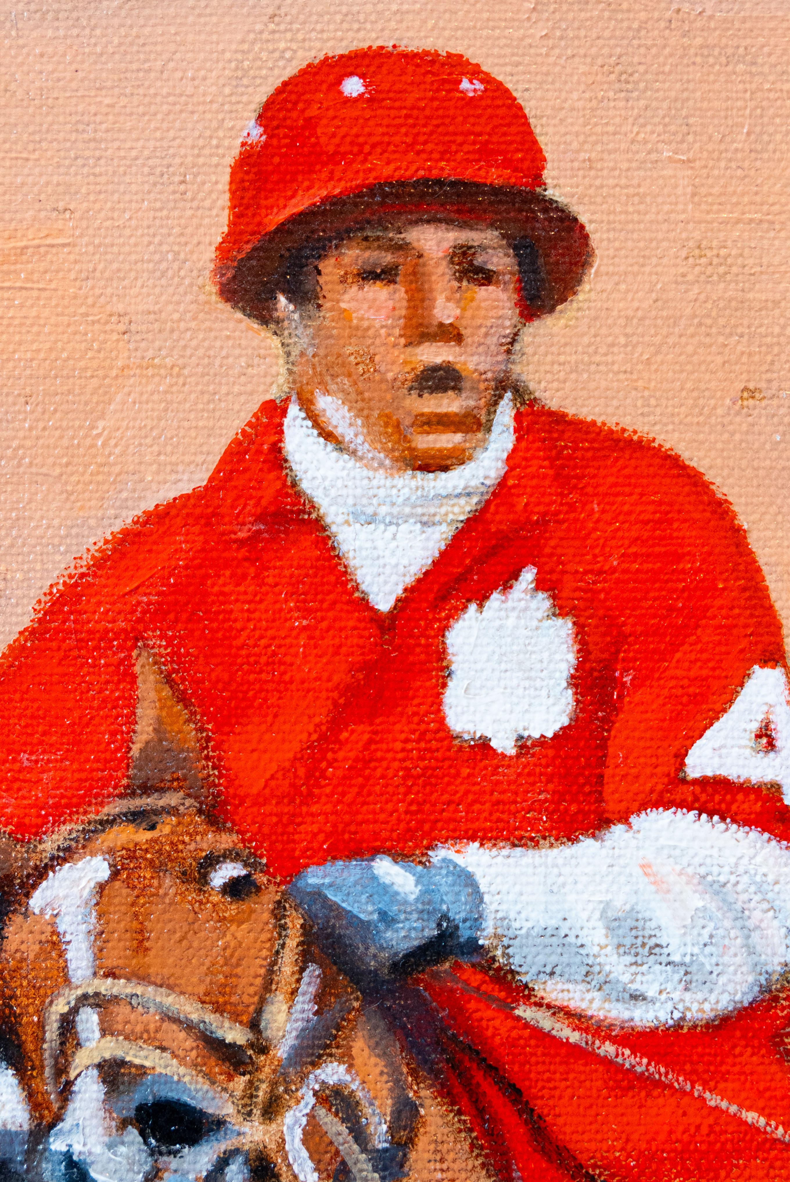 Polospiel mit Maple Leaf 1992 im Angebot 1