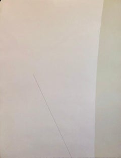 Michael Gross Israeli Minimalist Conceptual Art, Abstract Jerusalem Silkscreen
