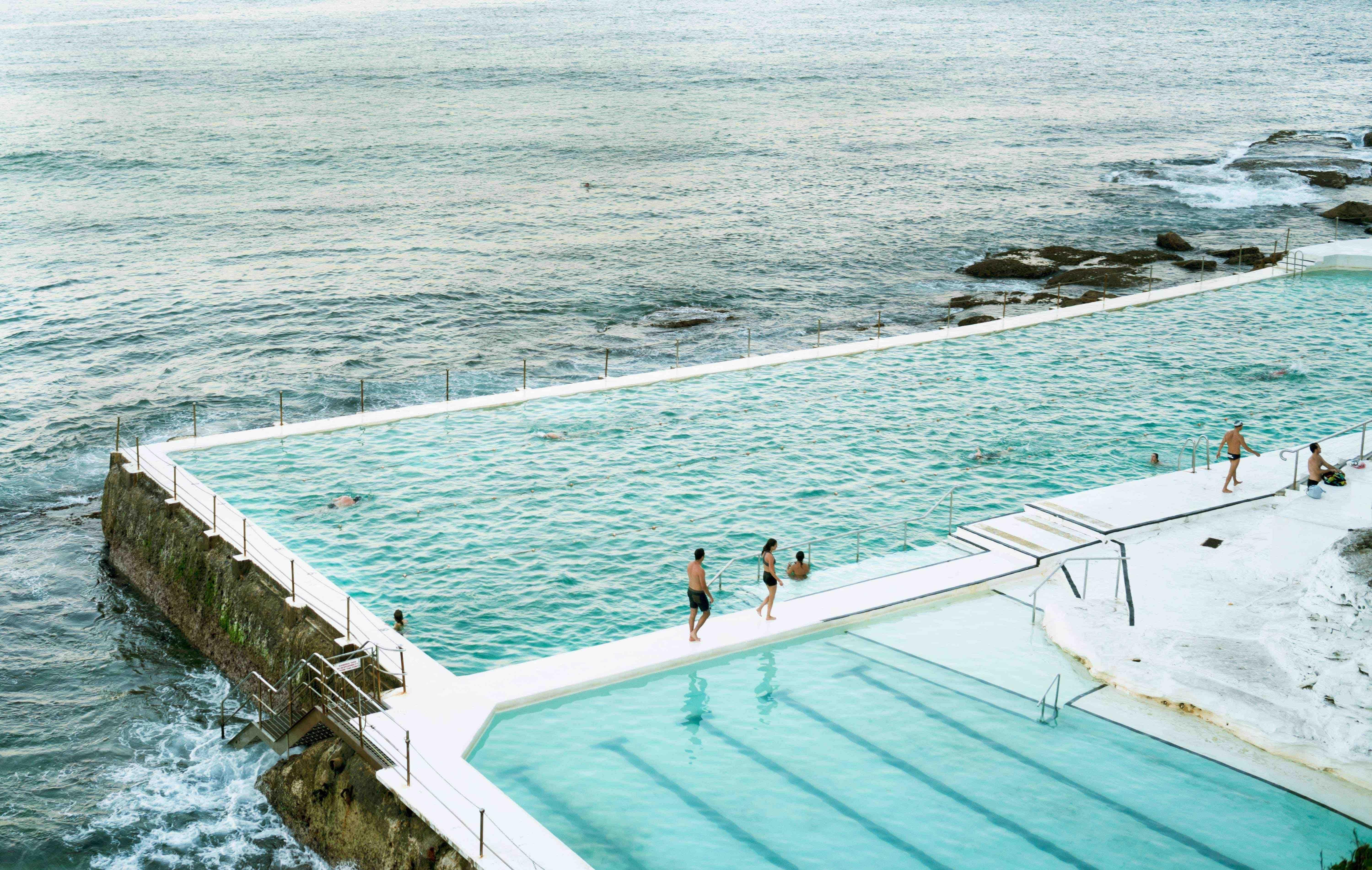 Print di Michael Haber - Piscine Iceberg