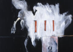 The Selecting Hand, expressionist painting about the Holocaust selection process