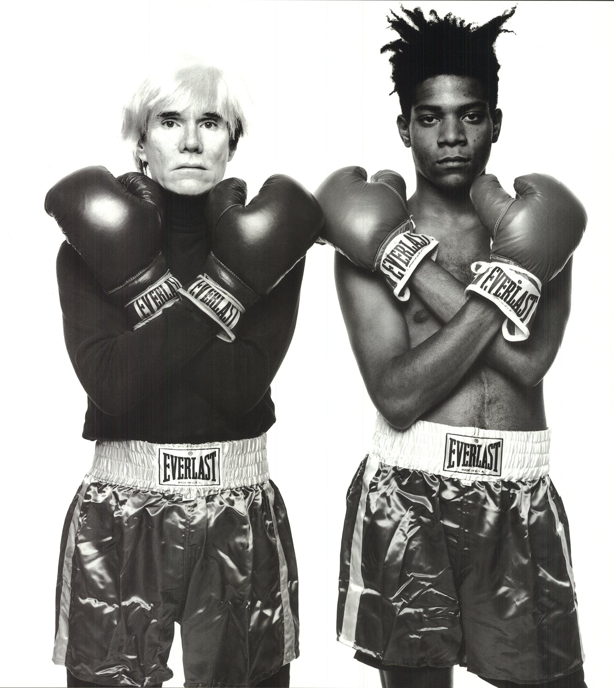 Michael Halsband 'Andy Warhol and Jean Michel Basquiat' 1999- 3