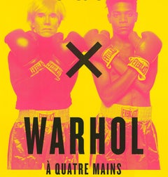 Michael Halsband 'Basquiat x Warhol Á Quatre Mains' 2022