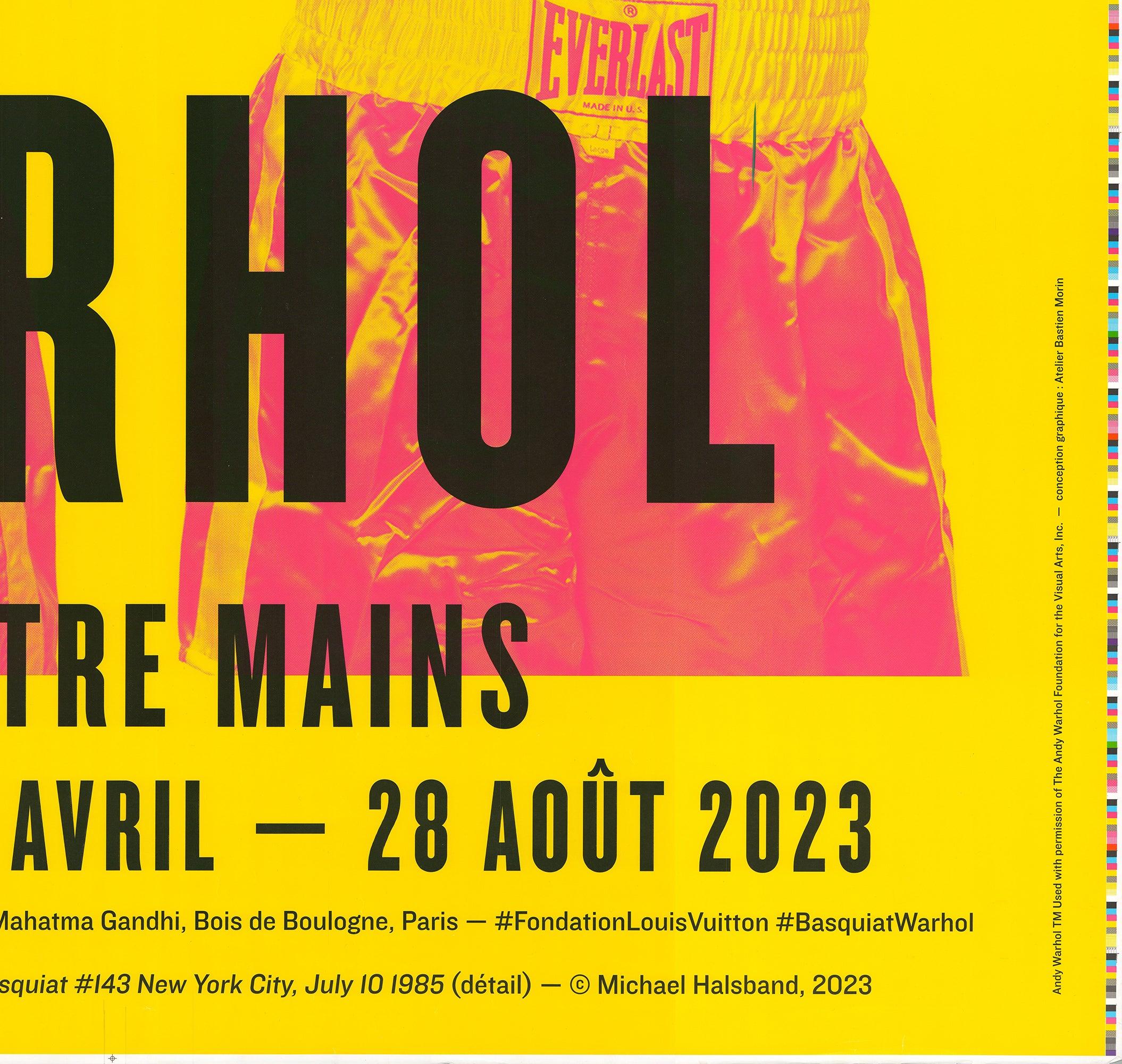 Michael Halsband 'Basquiat x Warhol Á Quatre Mains' 2022 im Angebot 3