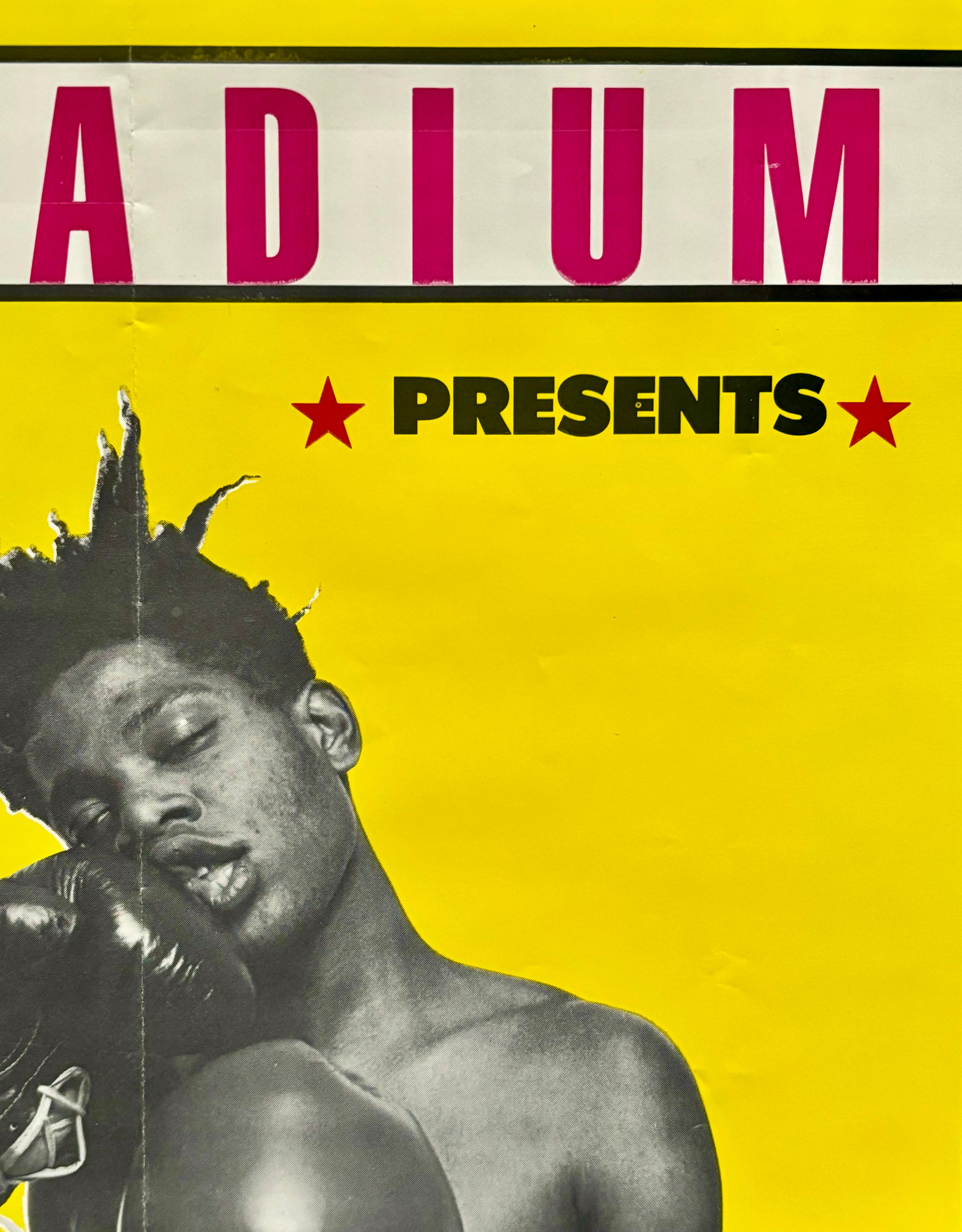 Warhol Basquiat Boxing Poster (Basquiat Warhol boxing The Palladium) For Sale 5