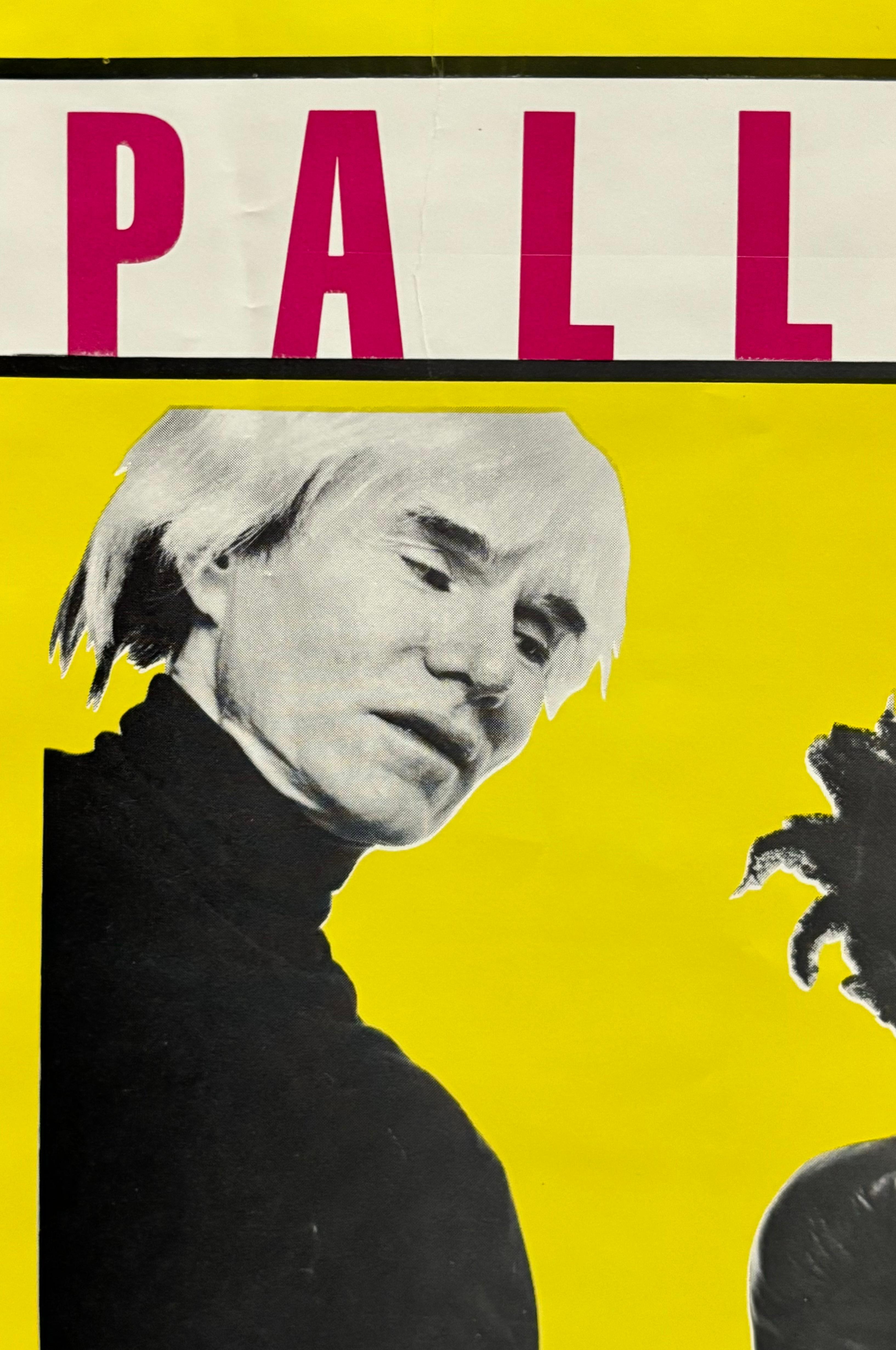 Warhol Basquiat Boxing Poster (Basquiat Warhol boxing The Palladium) For Sale 6