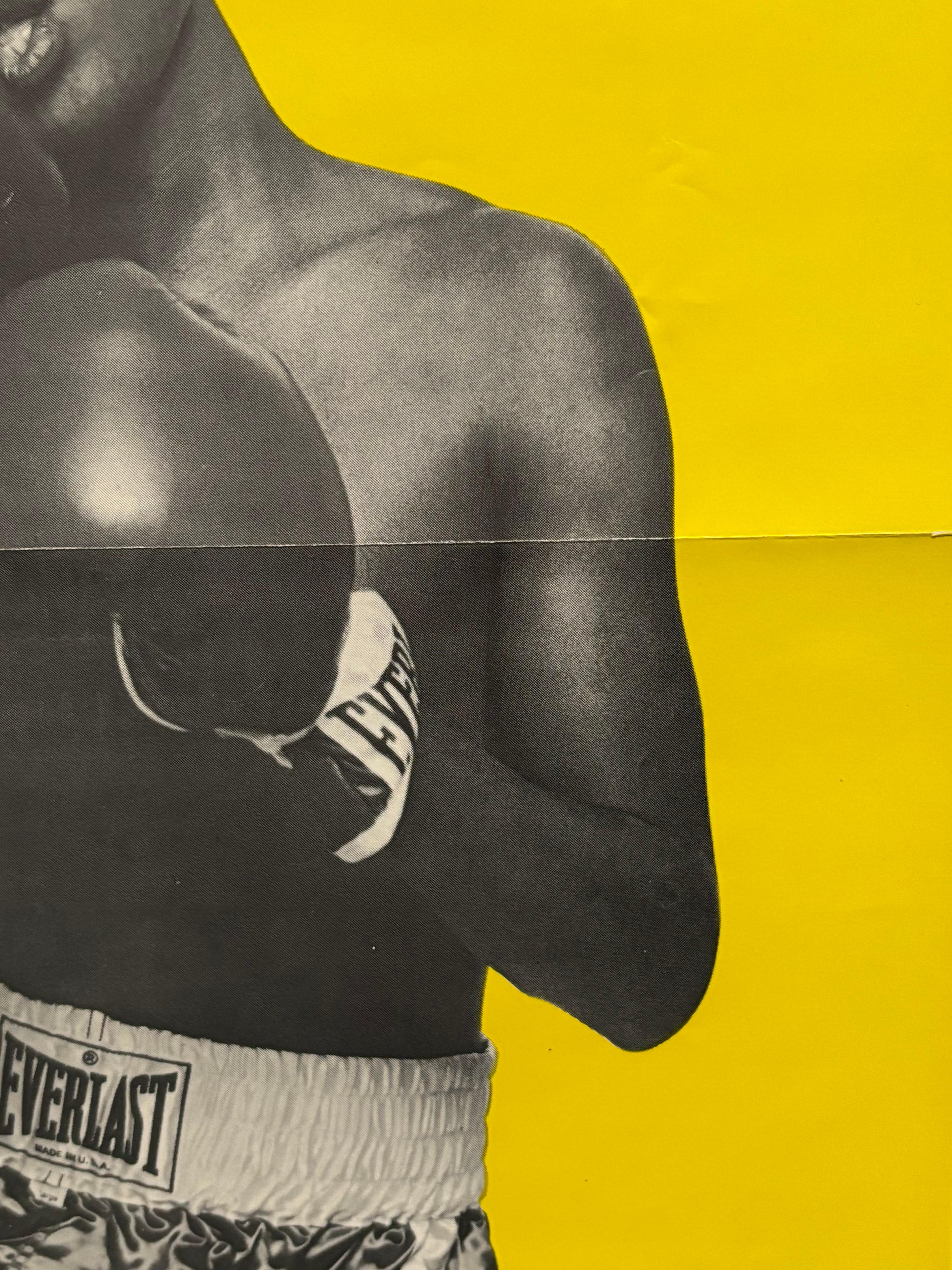 Andy Warhol/Jean Michel Basquiat: Original Paintings Exhibition Poster, 1985: 'Palladium Presents Warhol and Basquiat'.

The rare original, highly sought-after companion piece to the iconic exhibition poster of the two great artists standing side by
