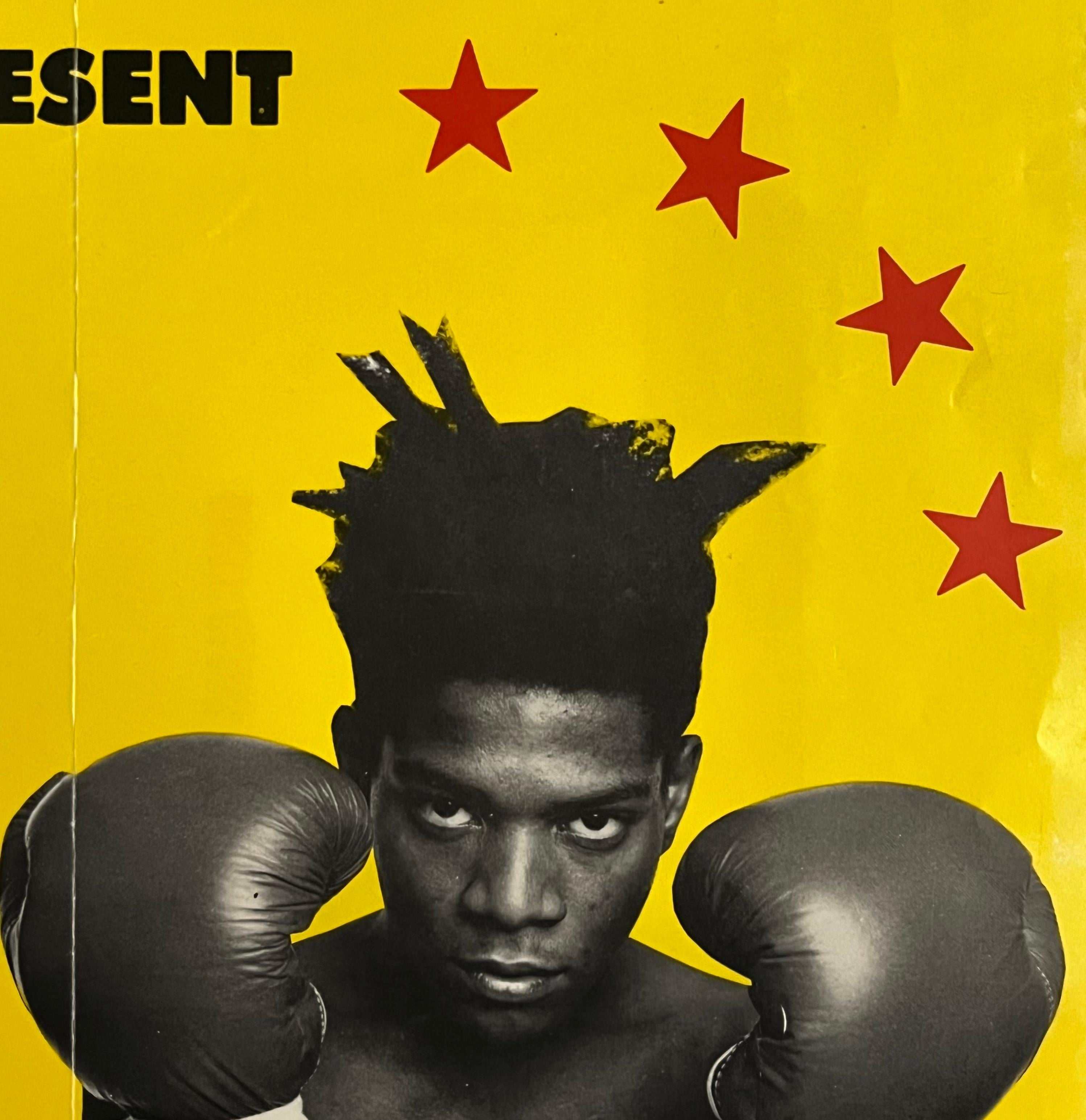 Warhol Basquiat Boxing Posters 1985 (Basquiat Warhol boxing 1985 set of 2) For Sale 5