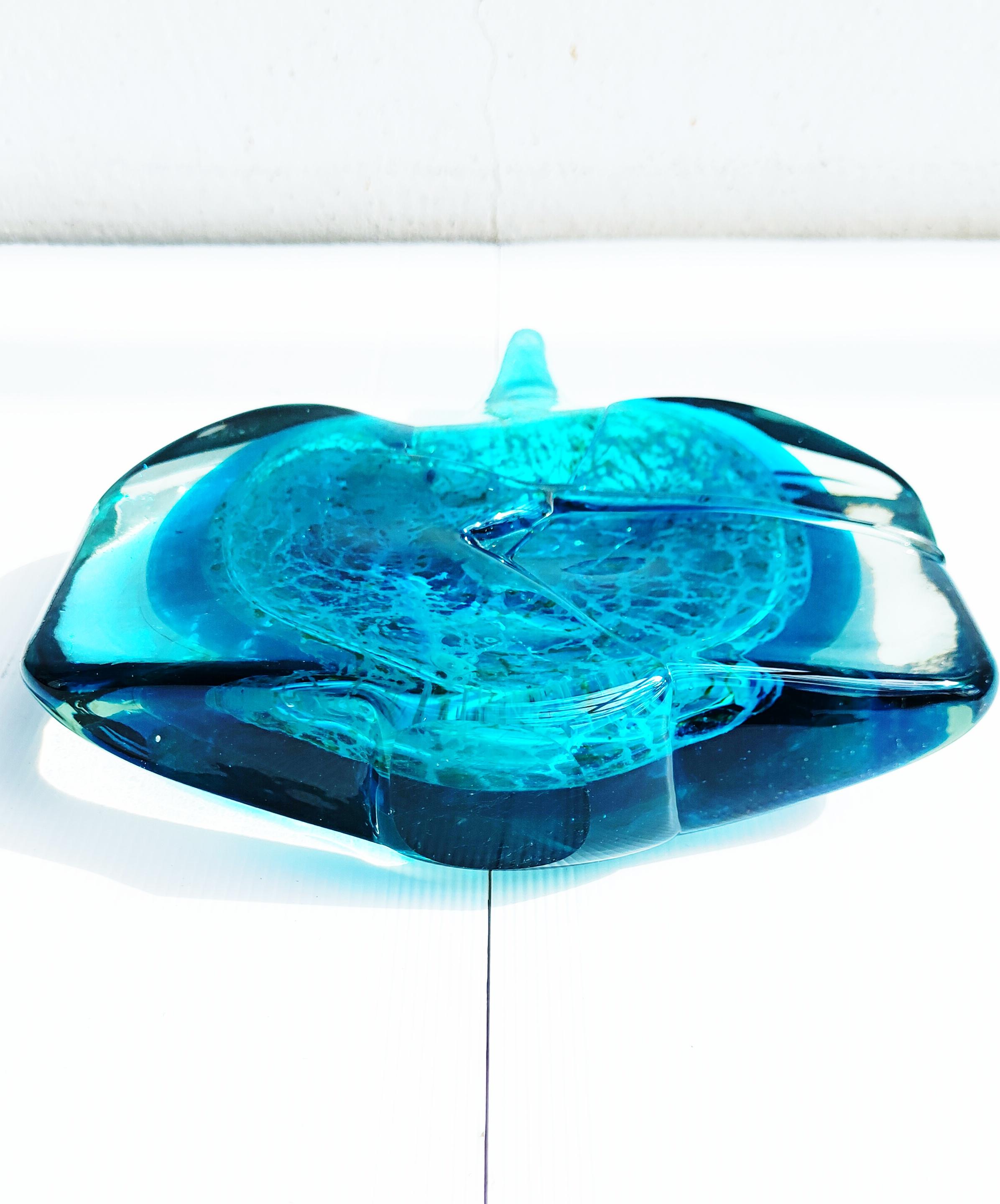Michael Harris Fischkopfvase von Mdina Art Glass, Italien, 1970er Jahre im Angebot 3