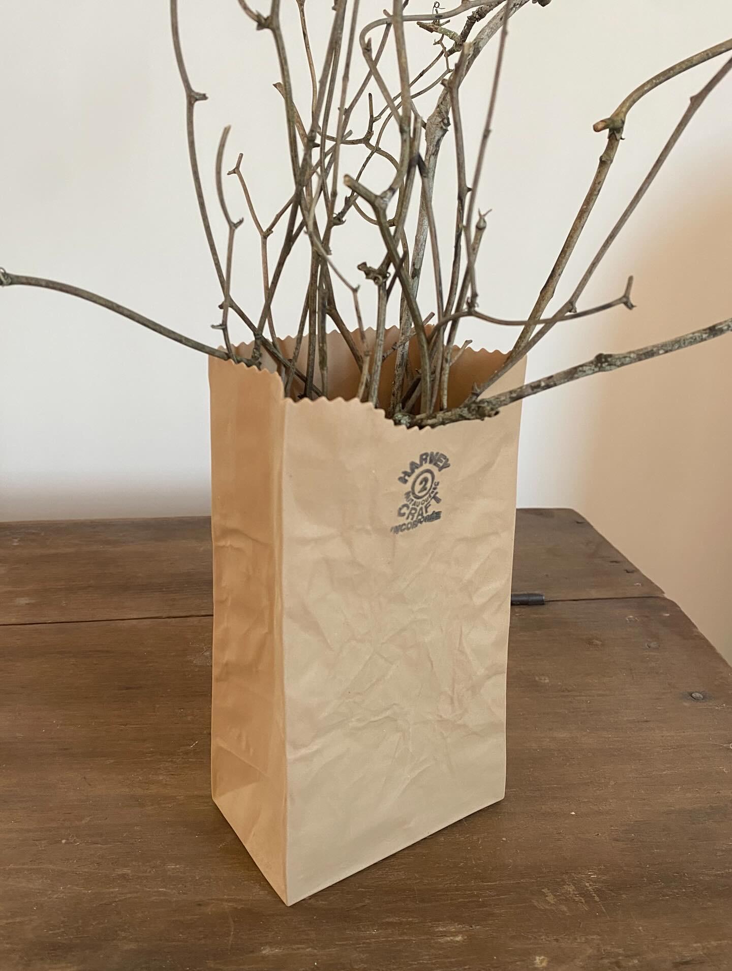 Michael Harvey Ceramic Brown Paper Bag Pop Art Sculpture, 1970s (Canada) im Angebot 3