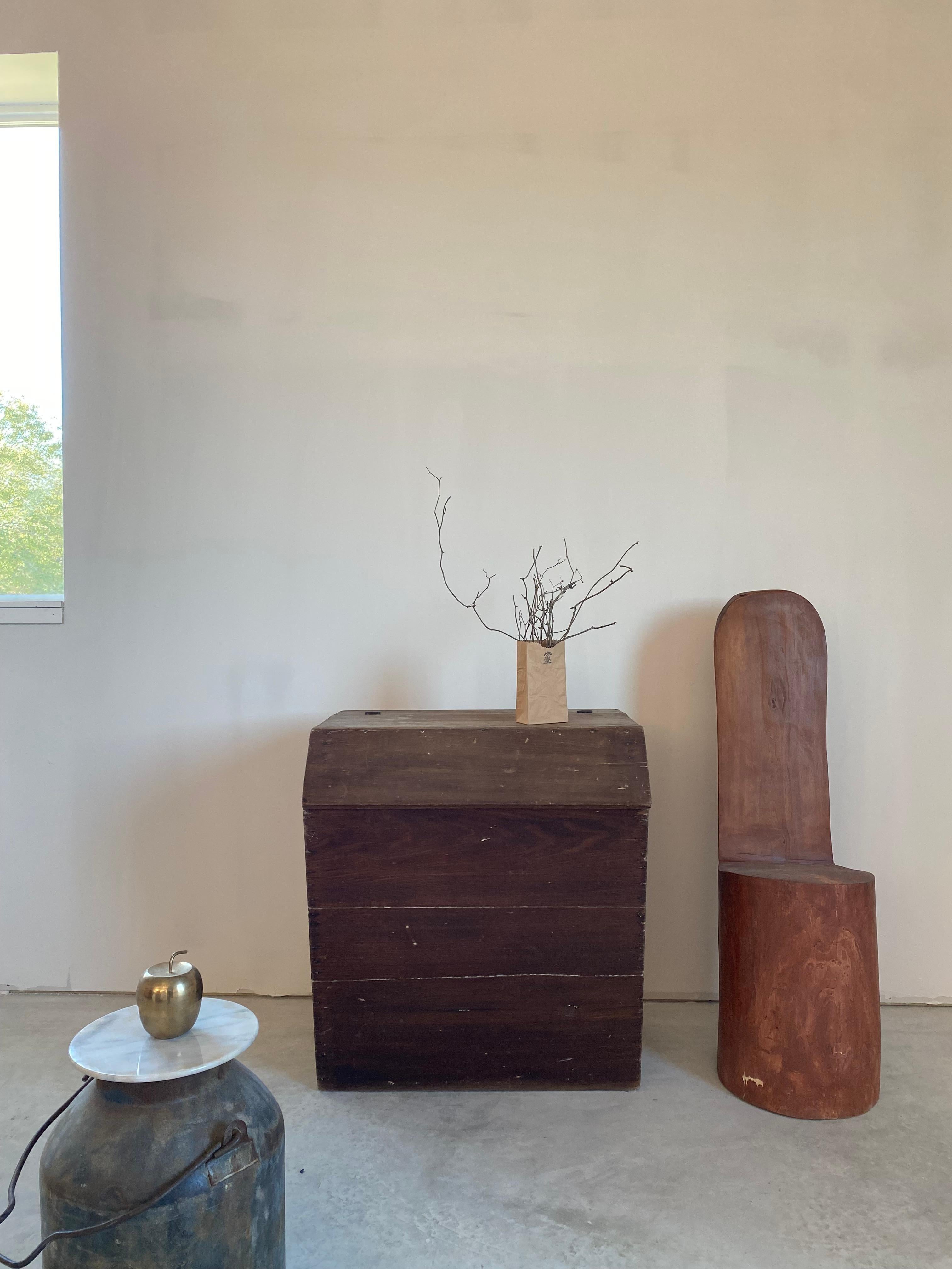 Michael Harvey Ceramic Brown Paper Bag Pop Art Sculpture, 1970s (Canada) im Zustand „Gut“ im Angebot in Round Top, TX