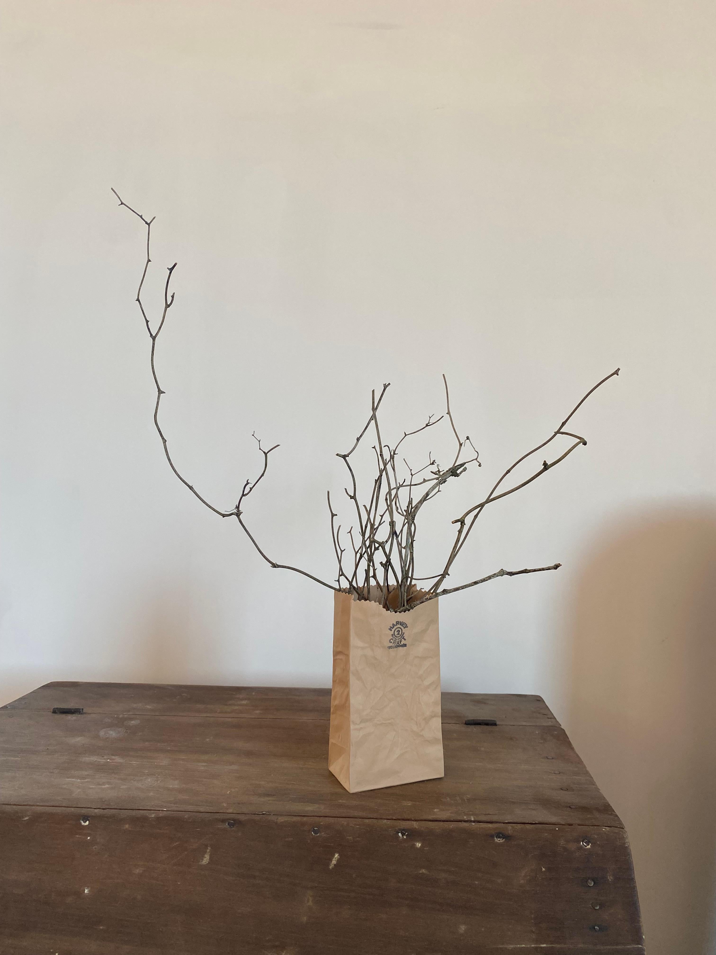 Michael Harvey Ceramic Brown Paper Bag Pop Art Sculpture, 1970s (Canada) (Keramik) im Angebot